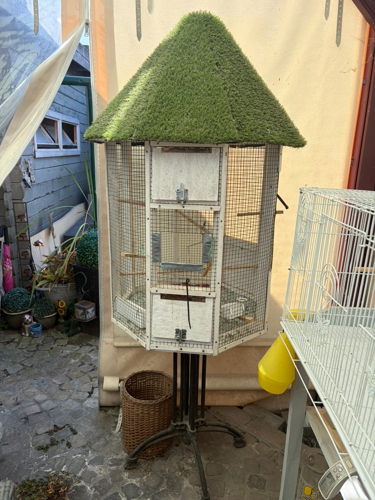 Vogelkooi, Ophalen, Gebruikt, Vogelkooi