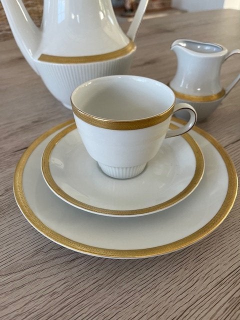 koffieservies, Ophalen