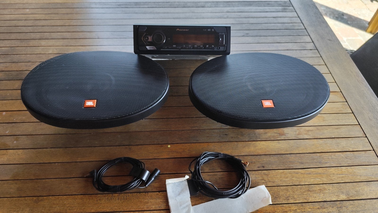Autoradio pioneer DAB met JBL speakers, Ophalen of Verzenden, Nieuw, Overige merken