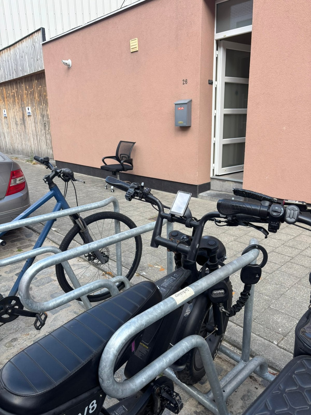 Fatbike v8, Ophalen