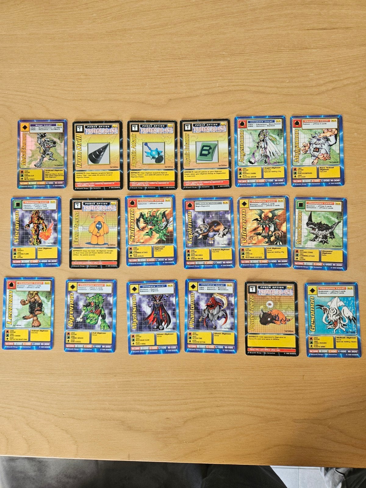 Vintage Digimon kaartenlot (1999) – 30 kaarten, Ophalen, Gebruikt, Meerdere kaarten, Foil