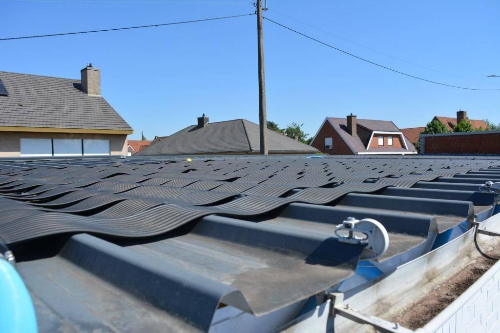 15m² flexibele zonnepanelen voor zwembad, Ophalen, Gebruikt, Verwarming