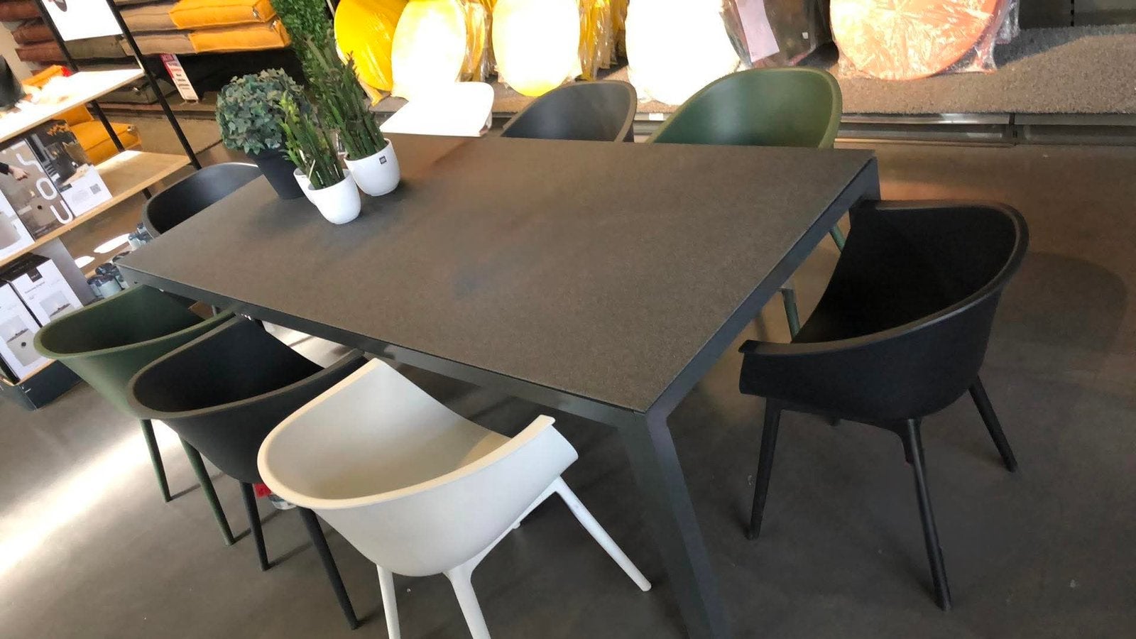 Tuintafel met stoelen!, Ophalen, Aluminium, Tuinset, 8 zitplaatsen