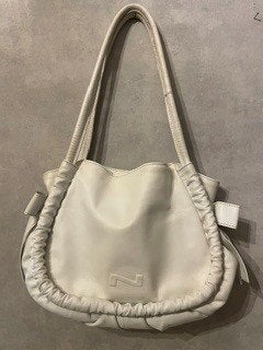 Witte handtas Natan, Handtassen en Accessoires, Verzenden, Zo goed als nieuw, Wit, Handtas