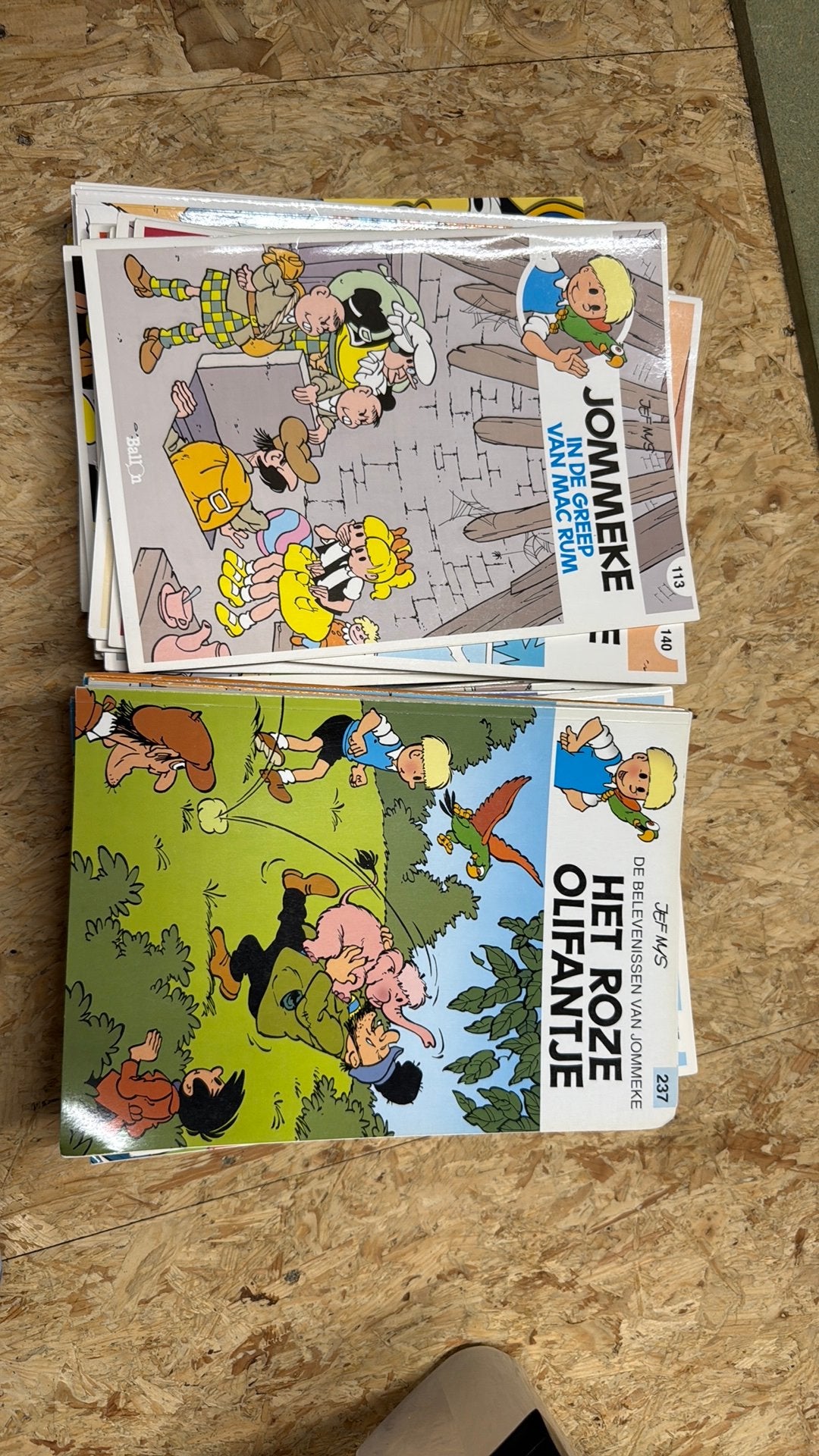 Jommeke strips, Verzamelen, Ophalen, Zo goed als nieuw