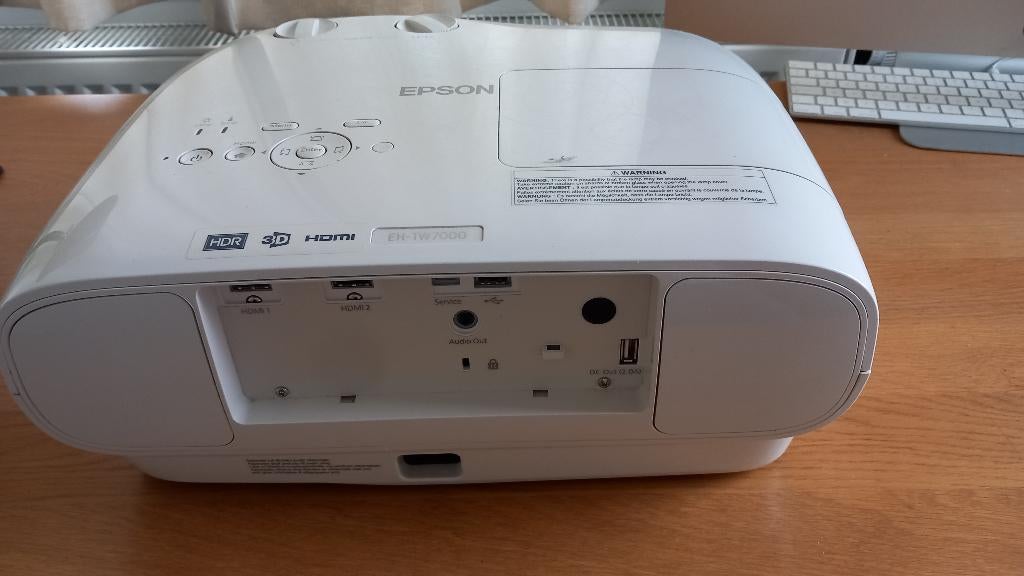Projecteur 4K Epson EH-TW7000 en parfait état, TV, Hi-fi & Vidéo, Projecteurs vidéo, Enlèvement ou Envoi, Comme neuf, Ultra HD (4K)