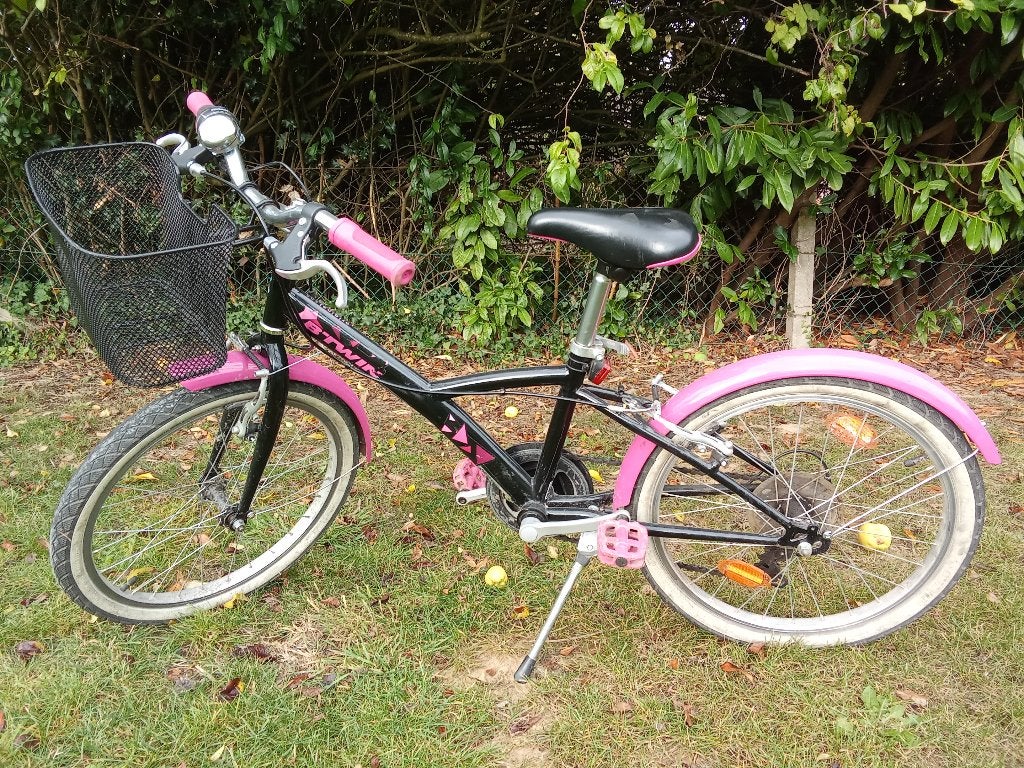 Vélo 20" B-Twin Original 500 avec panier, Fietsen en Brommers, Ophalen, Velgrem, BTwin Décathlon, 16 tot 20 inch