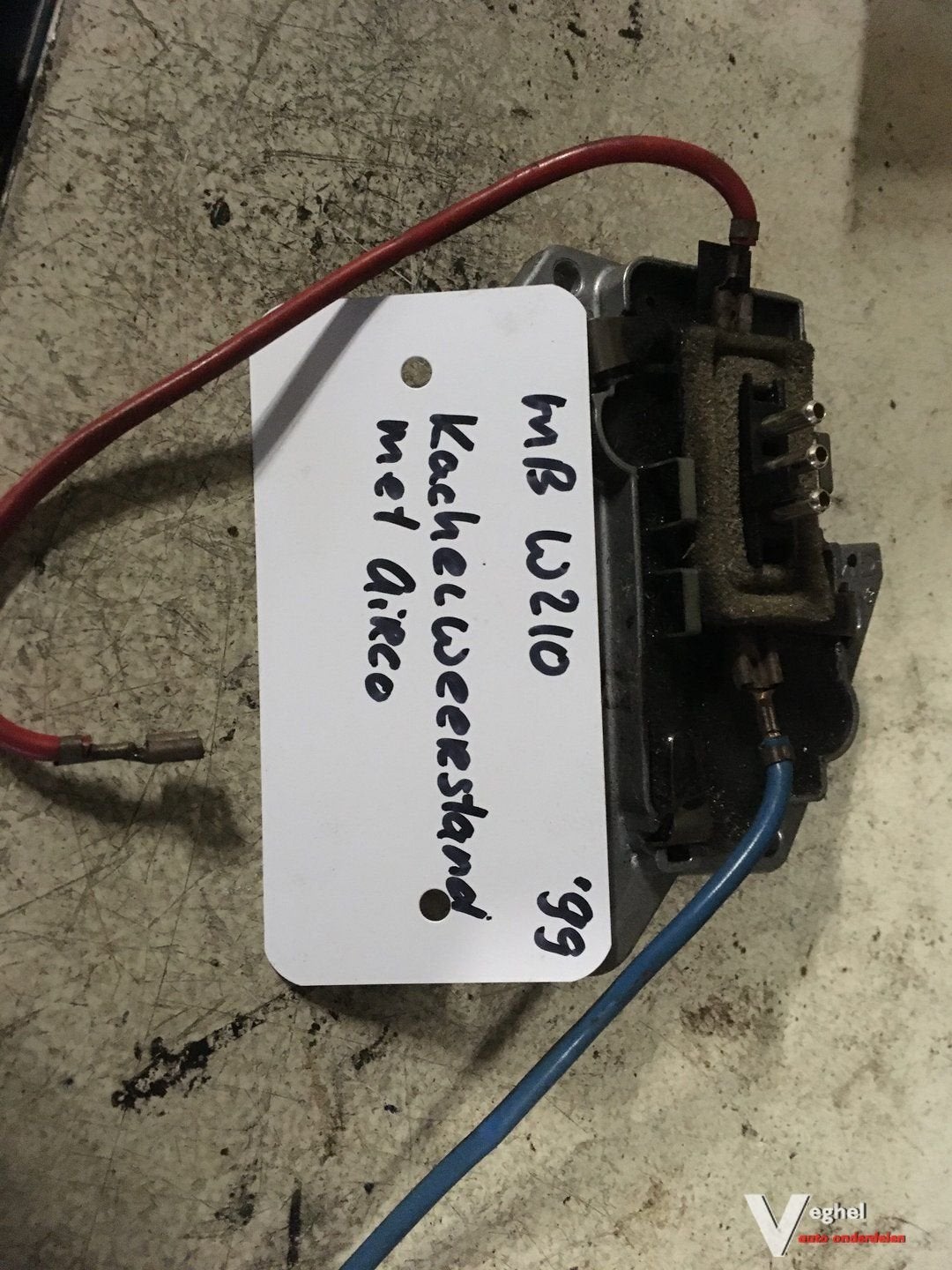 w210 kachelweerstand met airco, Gebruikt, -, -, Ophalen of Verzenden