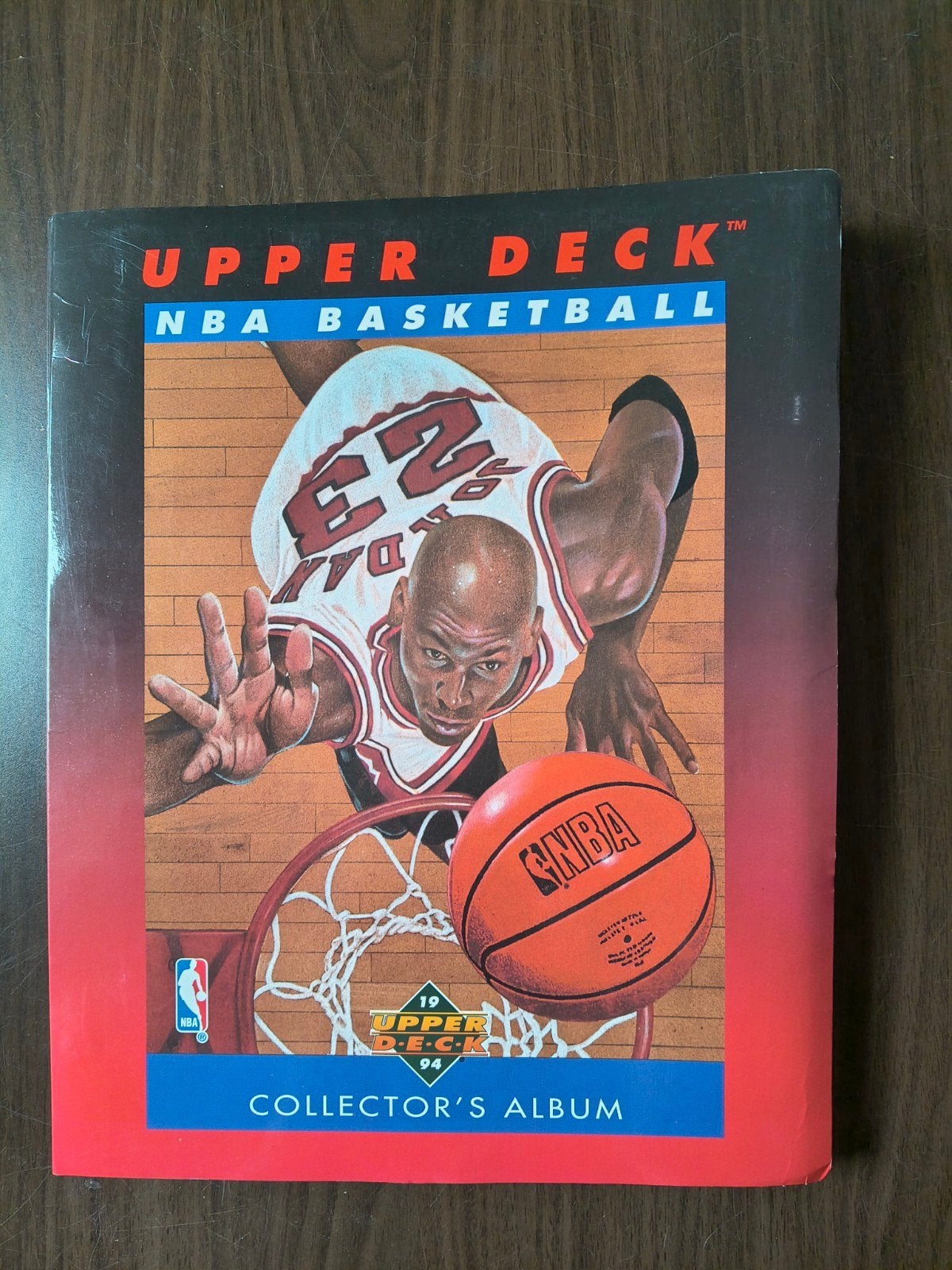vintage full Upperdeck collector album, Ophalen, Zo goed als nieuw