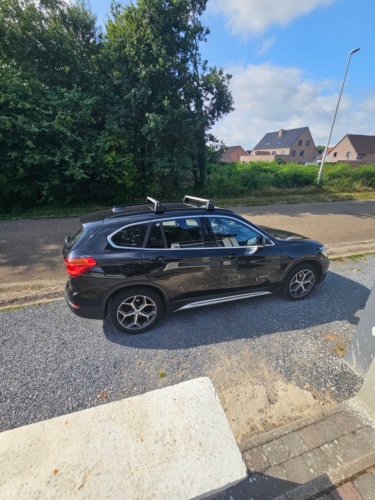 Barres de toit d'origine BMW X1 F48, Autos : Divers, Porte-bagages, Comme neuf, Enlèvement