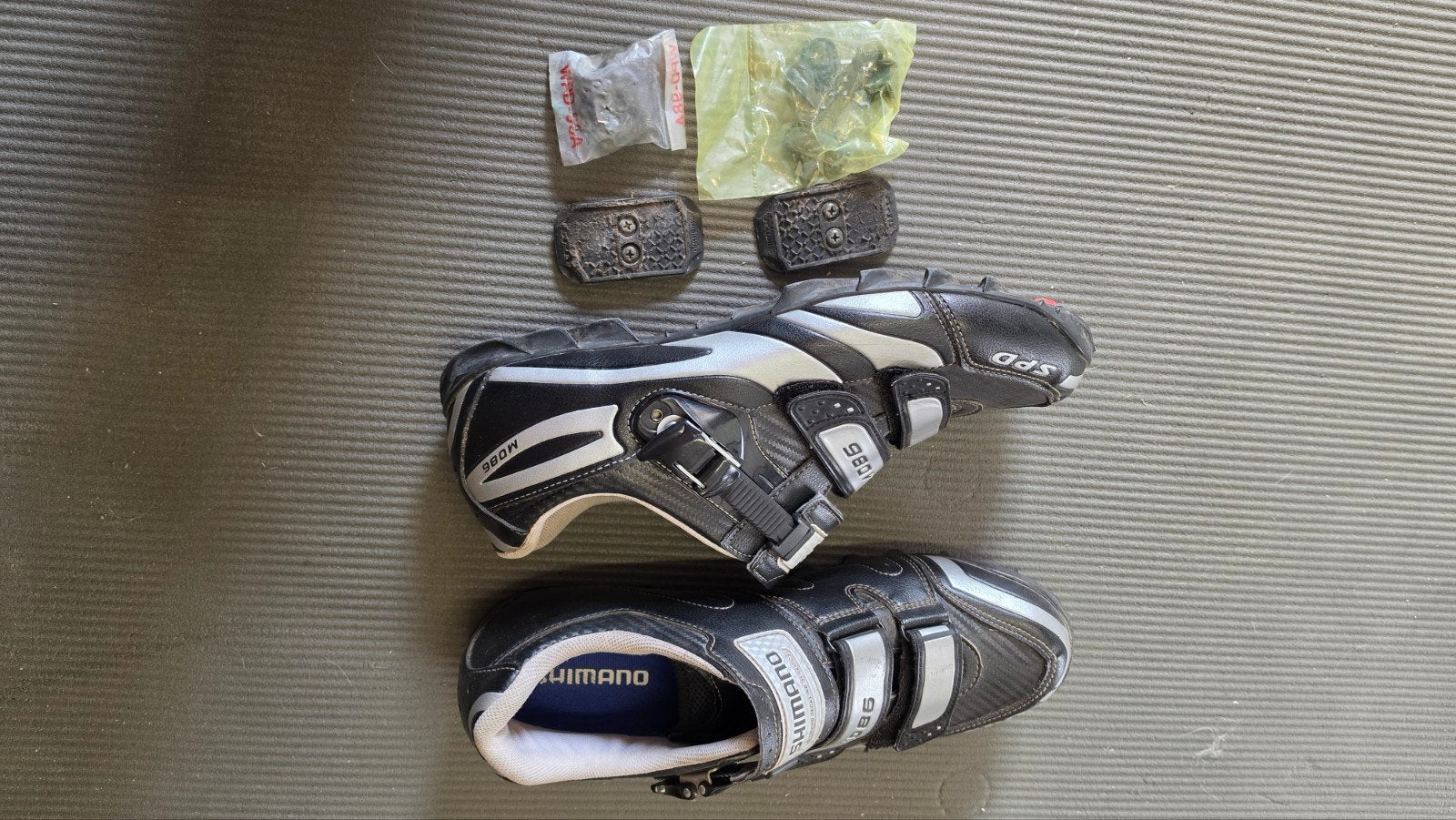 Chaussures vélo Shimano 47., Enlèvement
