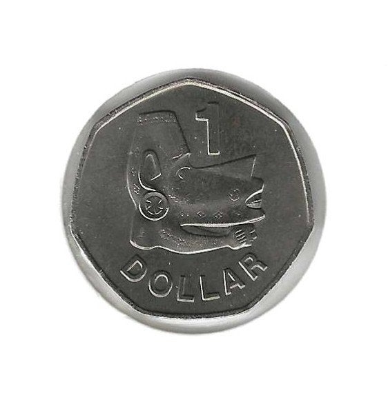 Solomon Islands, 1 Dollar 1977., Postzegels en Munten, Munten | Oceanië, Ophalen of Verzenden, Losse munt