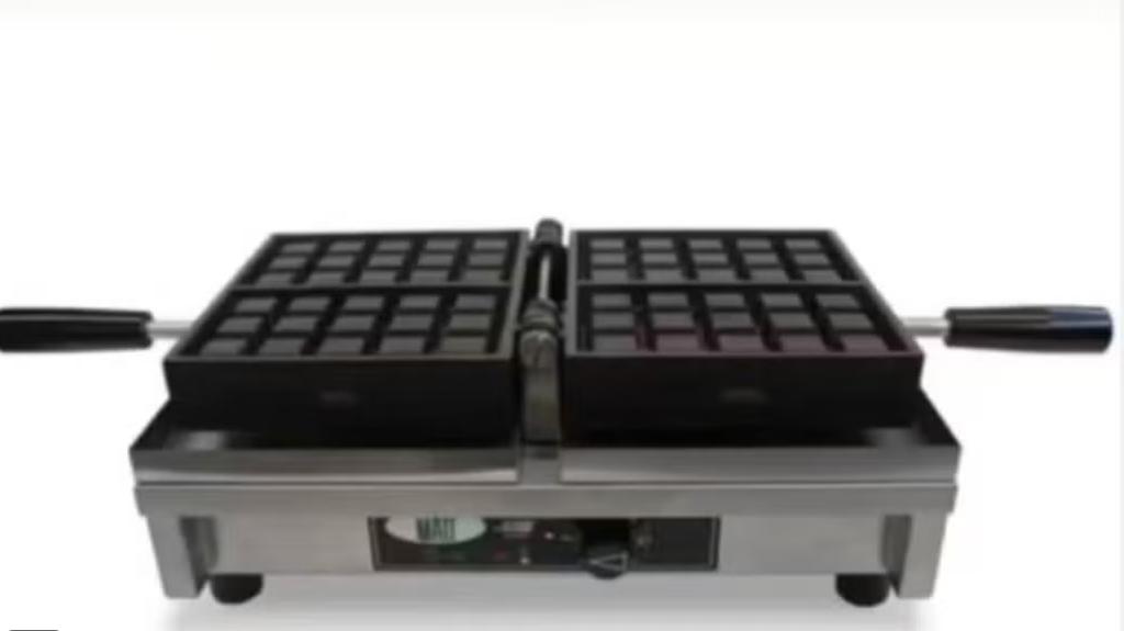 3x5 Brusselse, Matt/Krampouz, 230V/1800W, Enlèvement, Utilisé