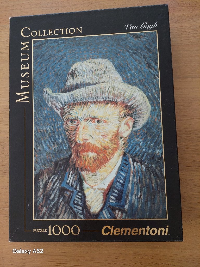 puzzel 1000 st - Clementoni Museum Collection - Van Gogh, Ophalen of Verzenden, 500 t/m 1500 stukjes, Gebruikt, Legpuzzel
