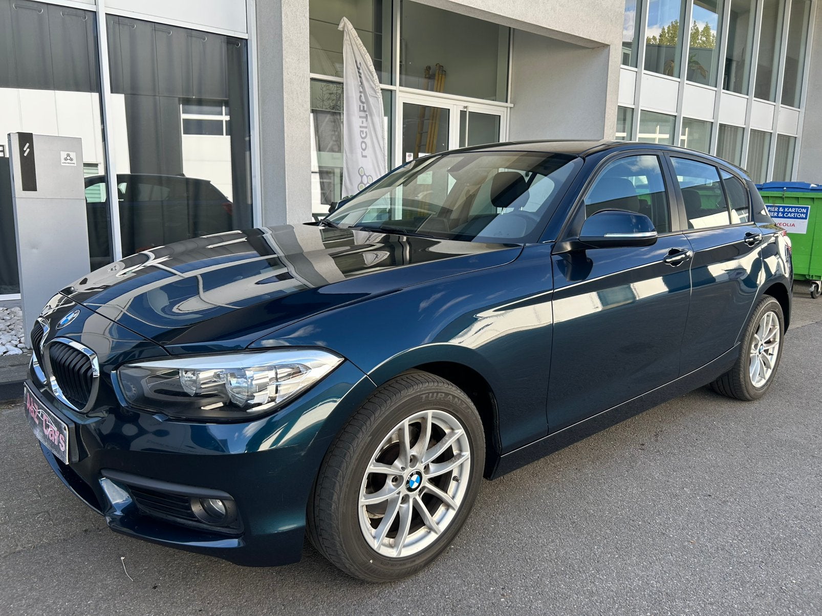 BMW 116i / 1ste eigenaar / perfecte staat, Auto's, Blauw, Bedrijf, 5 deurs, Onderhoudsboekje