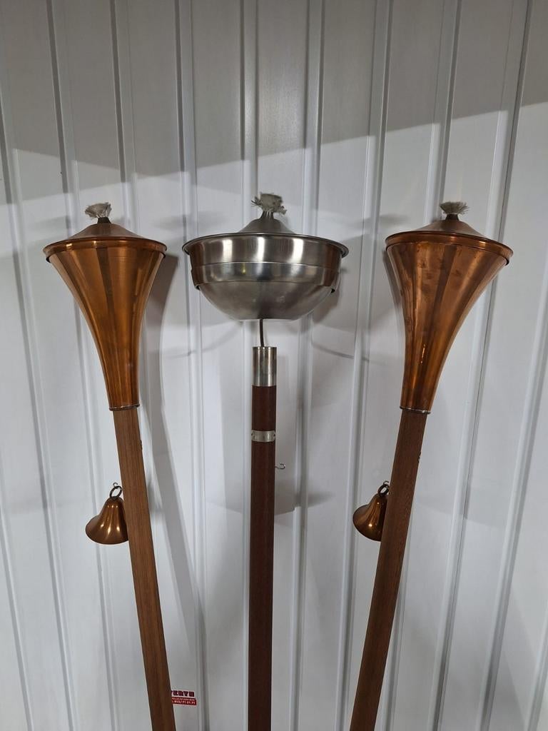 3 torches de jardin : marque ARISTO avec extincteur.  160, Jardin & Terrasse, Torches, Enlèvement