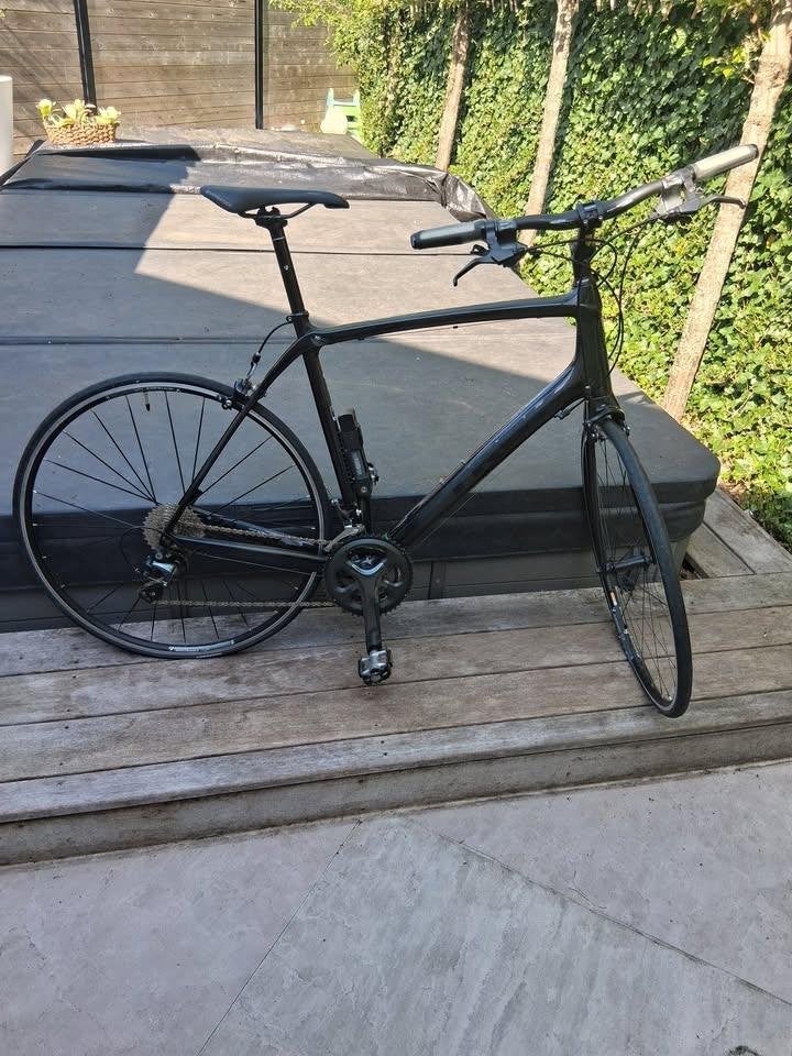 Trek Sportfiets FX 7.7, Fietsen en Brommers, Versnellingen, Zo goed als nieuw, Schijfrem, Ophalen