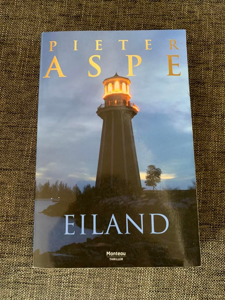 Pieter Aspe - Eiland, Livres, Thrillers, Enlèvement ou Envoi