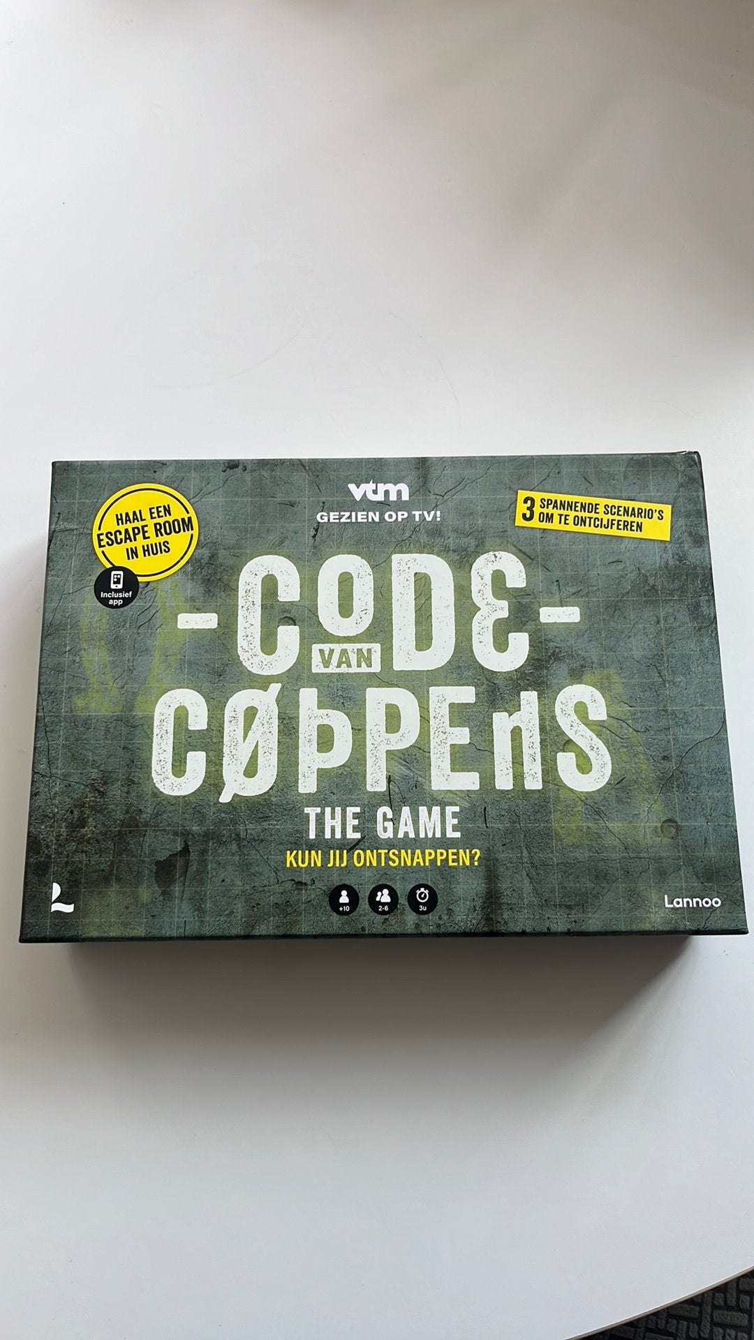 Code van Coppens (escape room), Hobby en Vrije tijd, Gezelschapsspellen | Kaartspellen, Ophalen, Nieuw