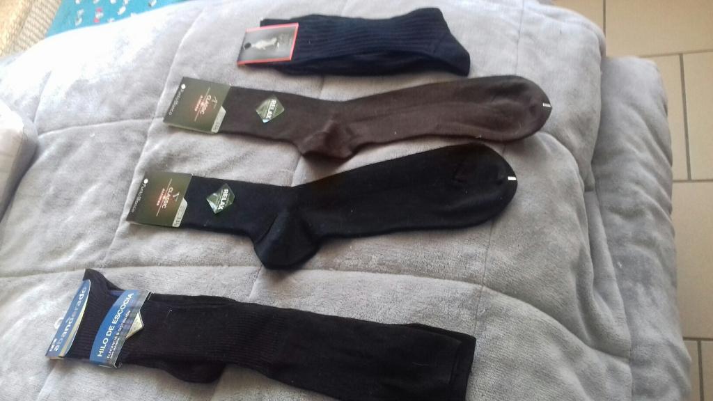 4 paires chaussettes homme fil d'écosse T43-44-45, Kleding | Heren, Sokken en Kousen, Ophalen of Verzenden, Overige kleuren