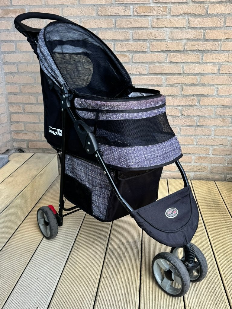 InnoPet Honden-/Kattenbuggy – Opvouwbaar – Nette staat, Animaux & Accessoires, Accessoires pour chiens, Utilisé, Enlèvement ou Envoi