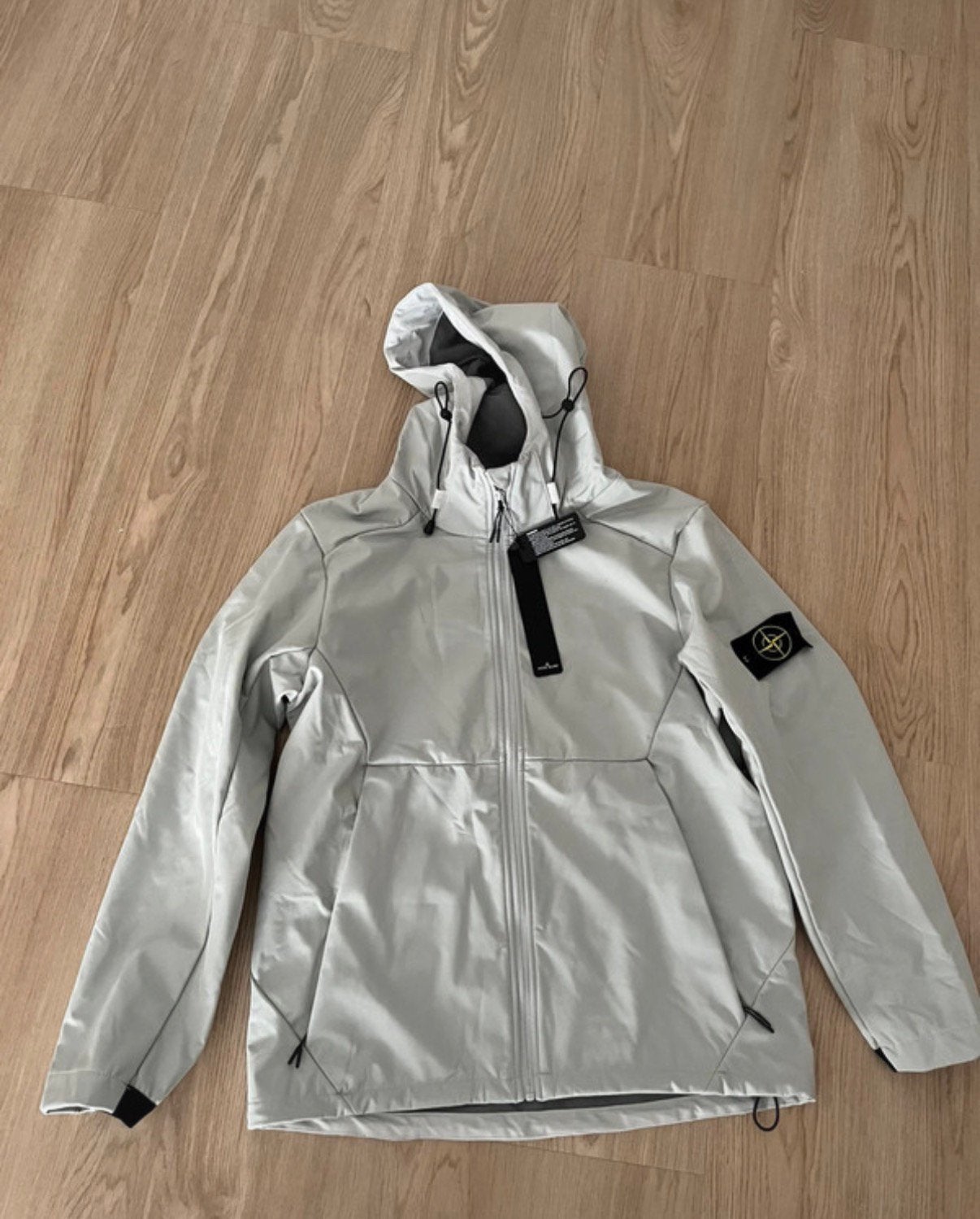 Stone island jas, Kleding | Heren, Ophalen, Nieuw, Maat 48/50 (M), Grijs