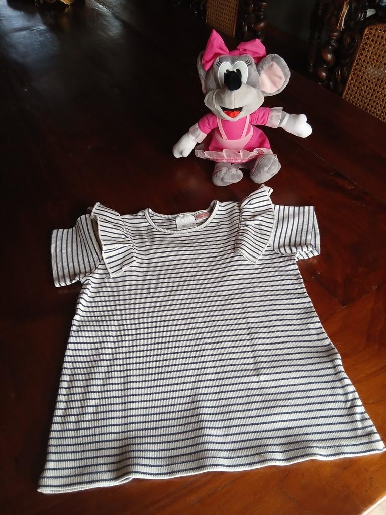 Zara meisjes T-shirt maat 110-116 – mooie staat, Enlèvement ou Envoi