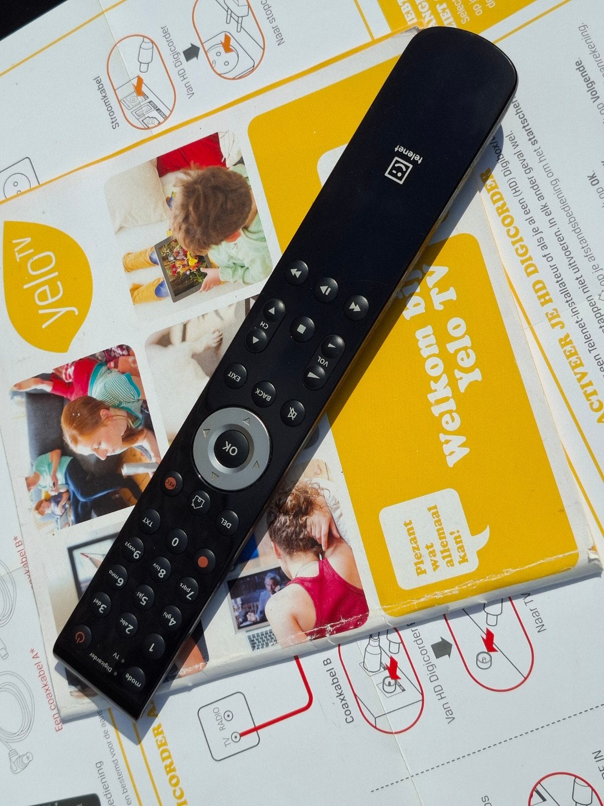 Afstandsbediening Telenet digicorder, Audio, Tv en Foto, Afstandsbedieningen, Ophalen of Verzenden, Tv