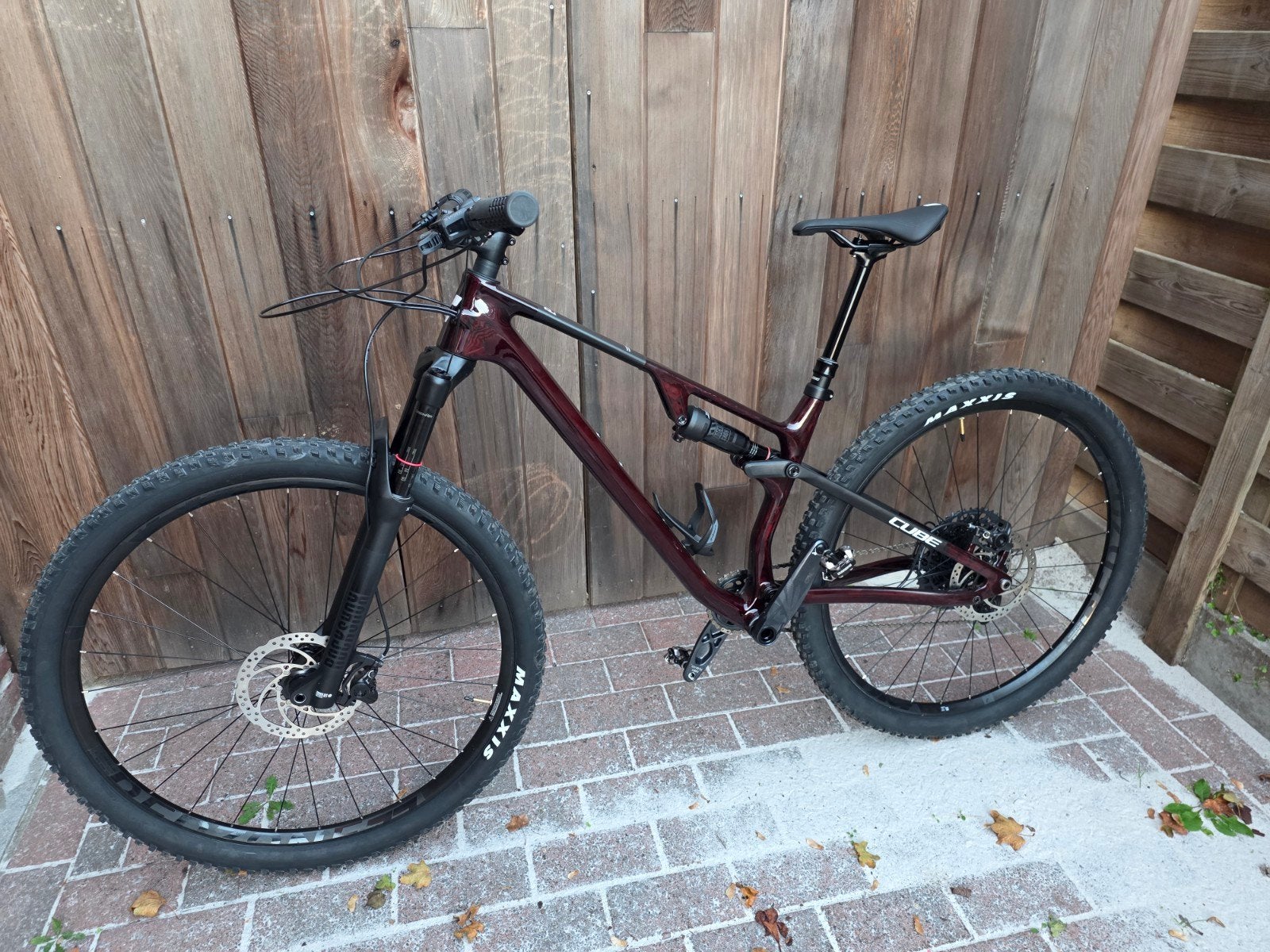Cube MTB full suspension, Fietsen en Brommers, Ophalen