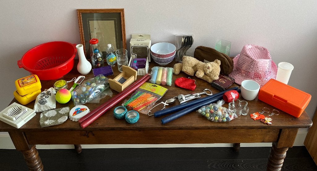 Allerlei spulletjes per foto alles samen 7€ rommelmarkt, Enlèvement