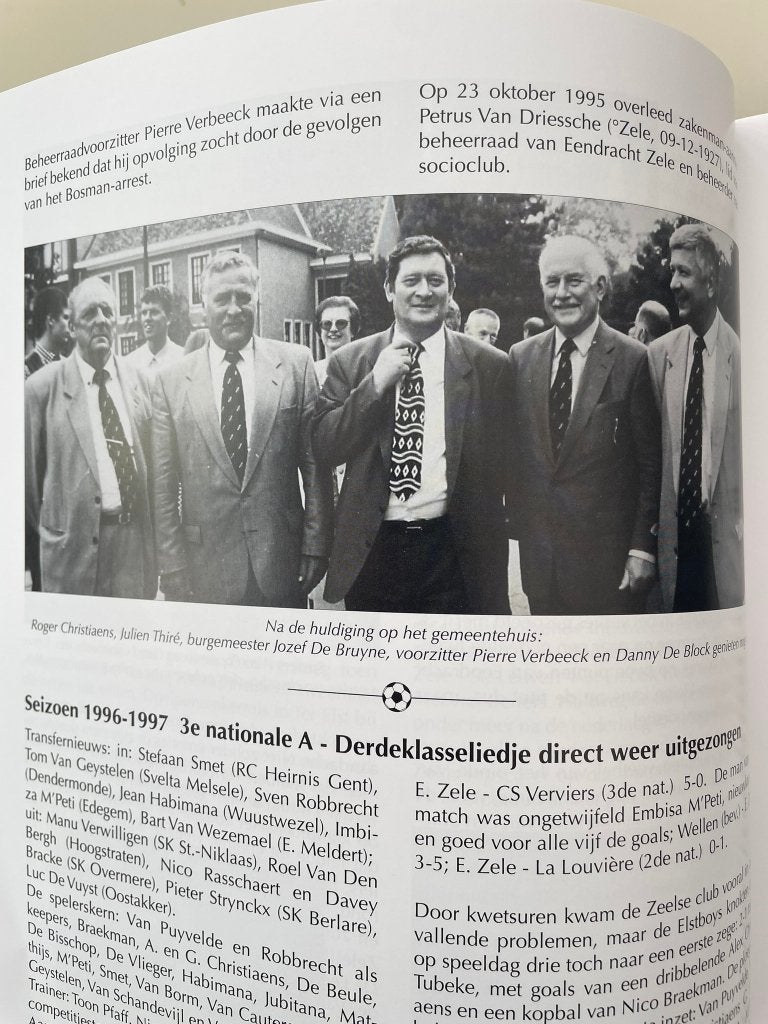 50 jaar K.F.C. Eendracht Zele, Ophalen of Verzenden