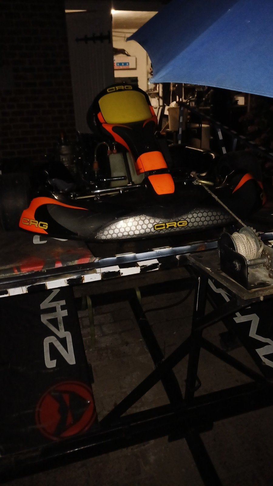 Crg  Intrepid Tony kart, Sport en Fitness, Ophalen, Kart