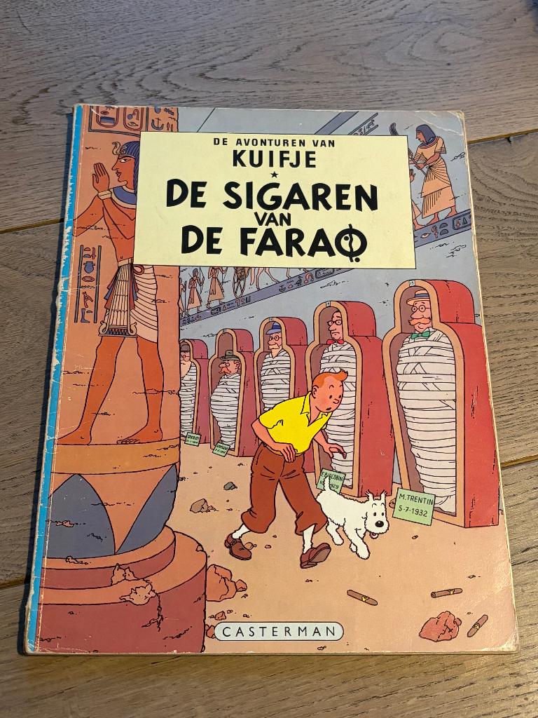 Kuifje - De sigaren van de farao, Boeken, Eén stripboek, Ophalen of Verzenden, Gelezen, Herge