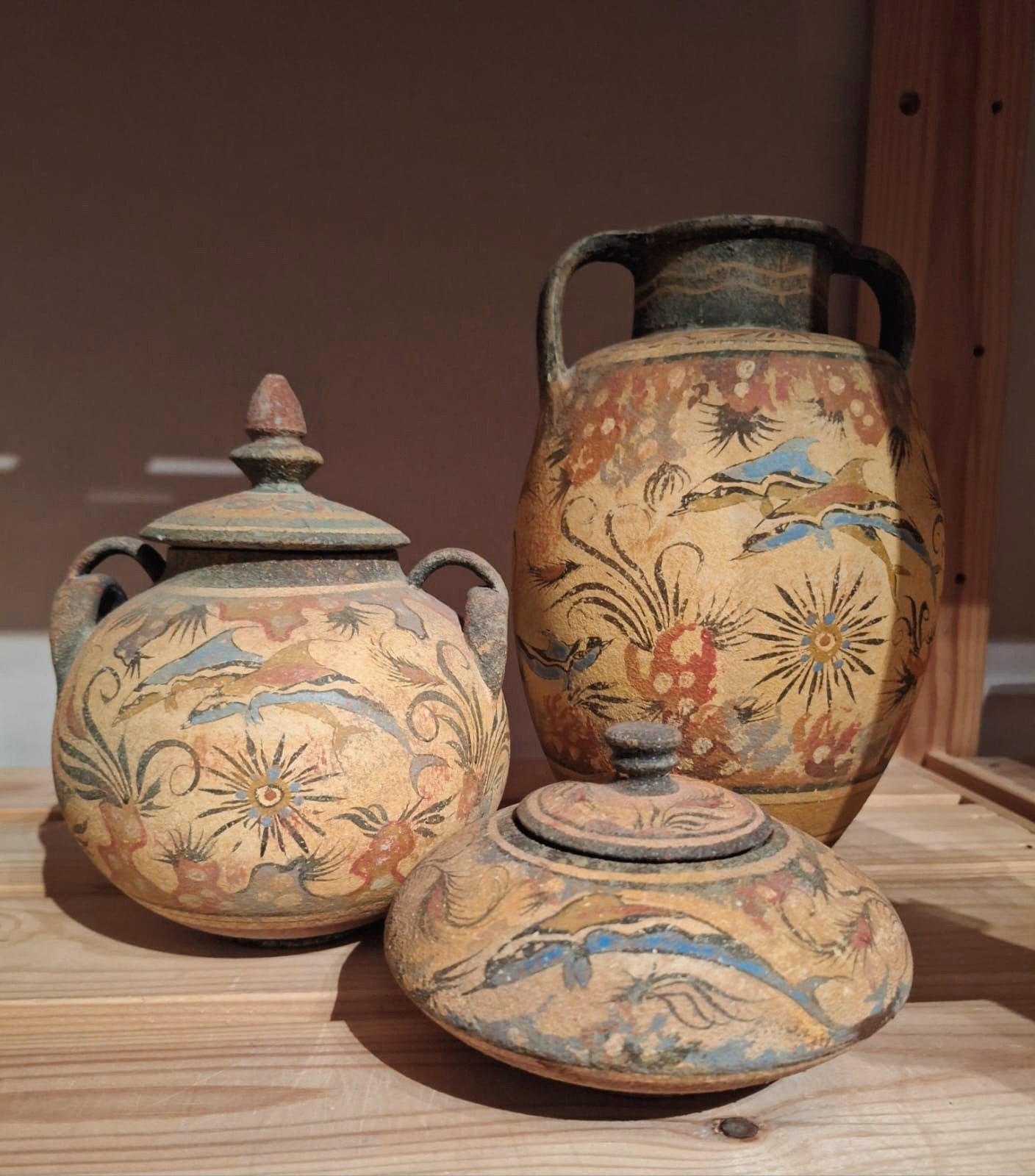 Set van 3 vaasjes uit Kreta, Antiek en Kunst, Ophalen