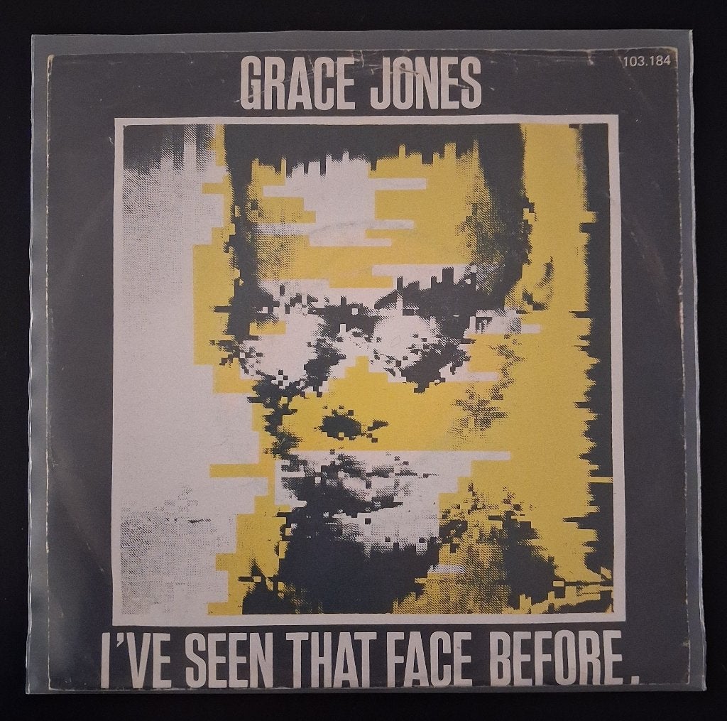 7" Grace Jones - I've Seen That Face Before (ISLAND 1981), 7 inch, Utilisé, Pop, Envoi