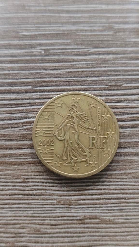Zeldzame munt RF 50cent 2002, Ophalen