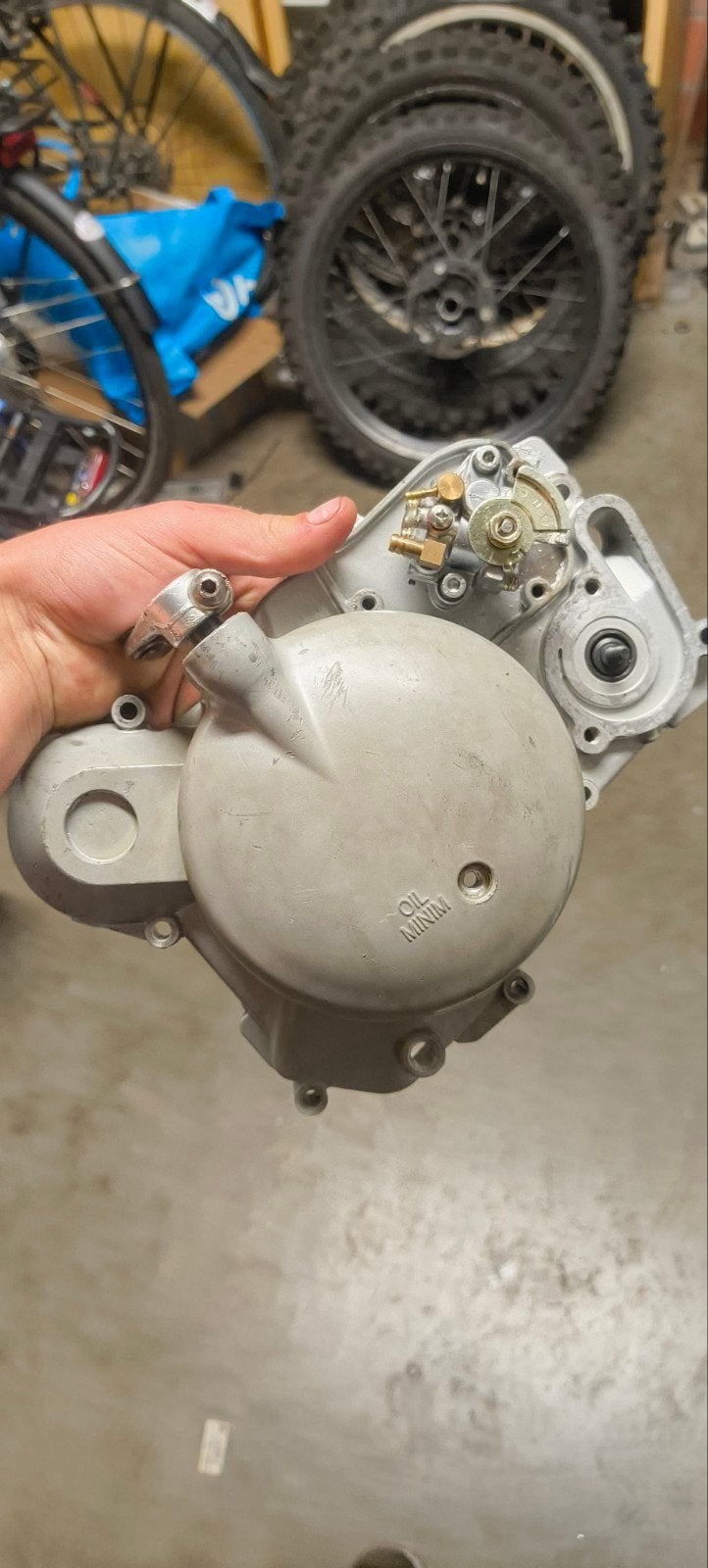 derbi d50b koppeling carter zonder Kickstarter, Fietsen en Brommers, Ophalen