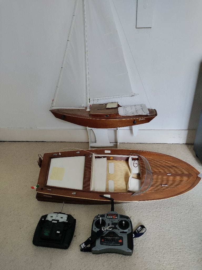 RC Speedboot en Zeilboot, Hobby en Vrije tijd, Modelbouw | Radiografisch | Overige, Ophalen