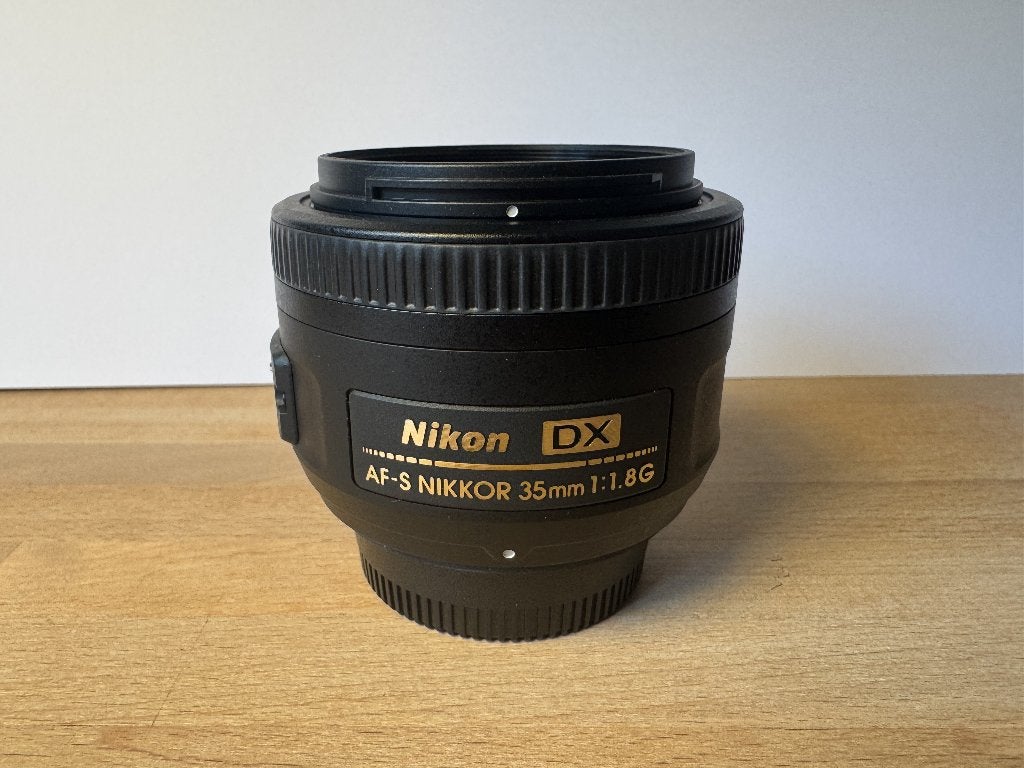 AF-S DX Nikkor 35mm f/1.8G, 35 mm, Nikon, Ophalen of Verzenden, Zo goed als nieuw