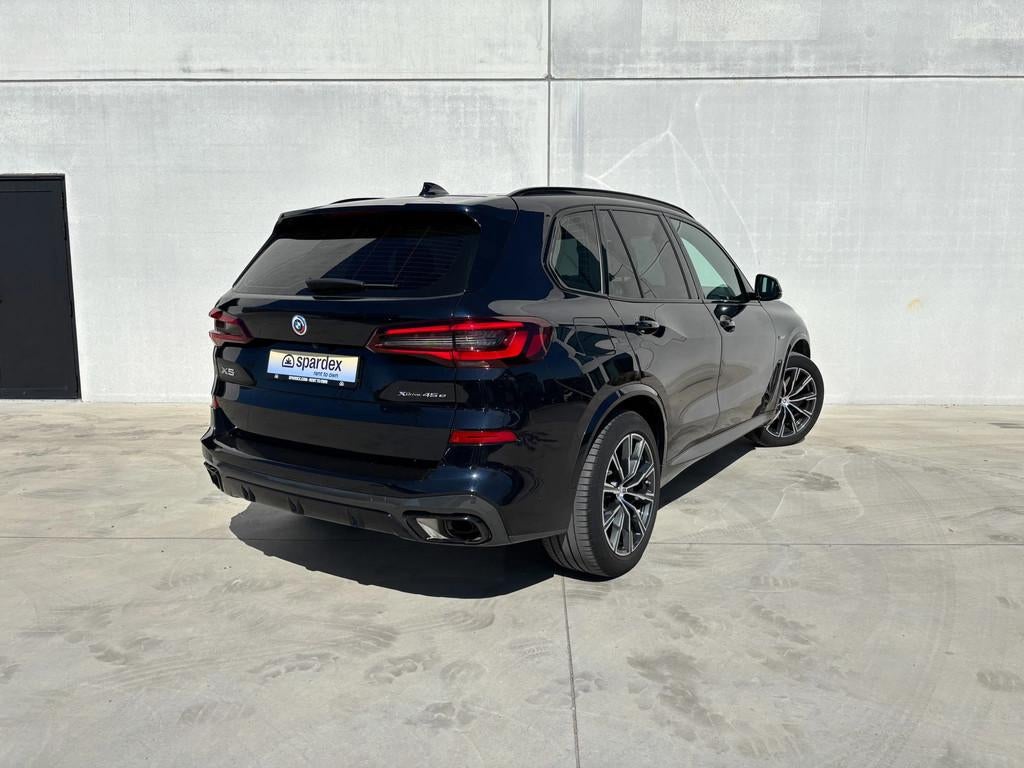 BMW X5 45e | xDrive | M-Pack | Leasing (bj 2022, automaat), Auto's, Automaat, 4 zetels, Gebruikt, Blauw