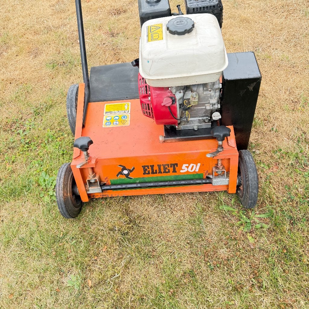 verticuteermachine eliet  50I, goed werkend honda, Ophalen of Verzenden, Gebruikt, Benzine, Eliet / Honda