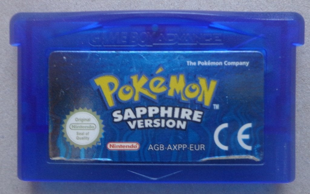 Pokemon Sapphire Version voor de Gameboy Advance, Games en Spelcomputers, Games | Nintendo Game Boy, Ophalen of Verzenden, Gebruikt