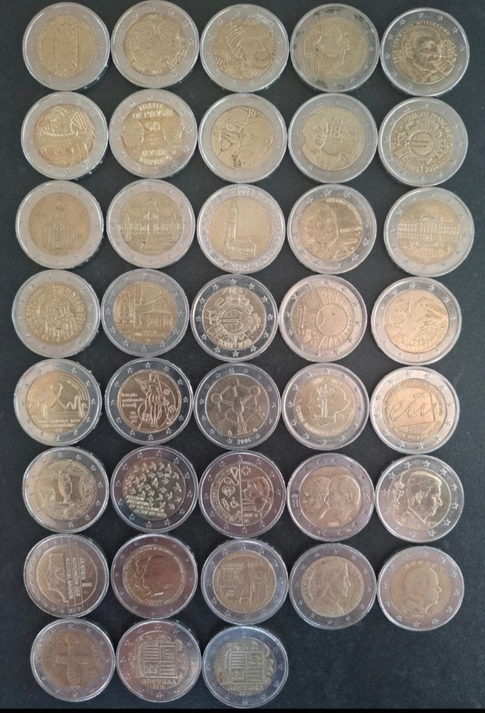 Herdenkingsmunten 2 euro, Postzegels en Munten, Munten | Europa | Euromunten, Ophalen of Verzenden, 2 euro