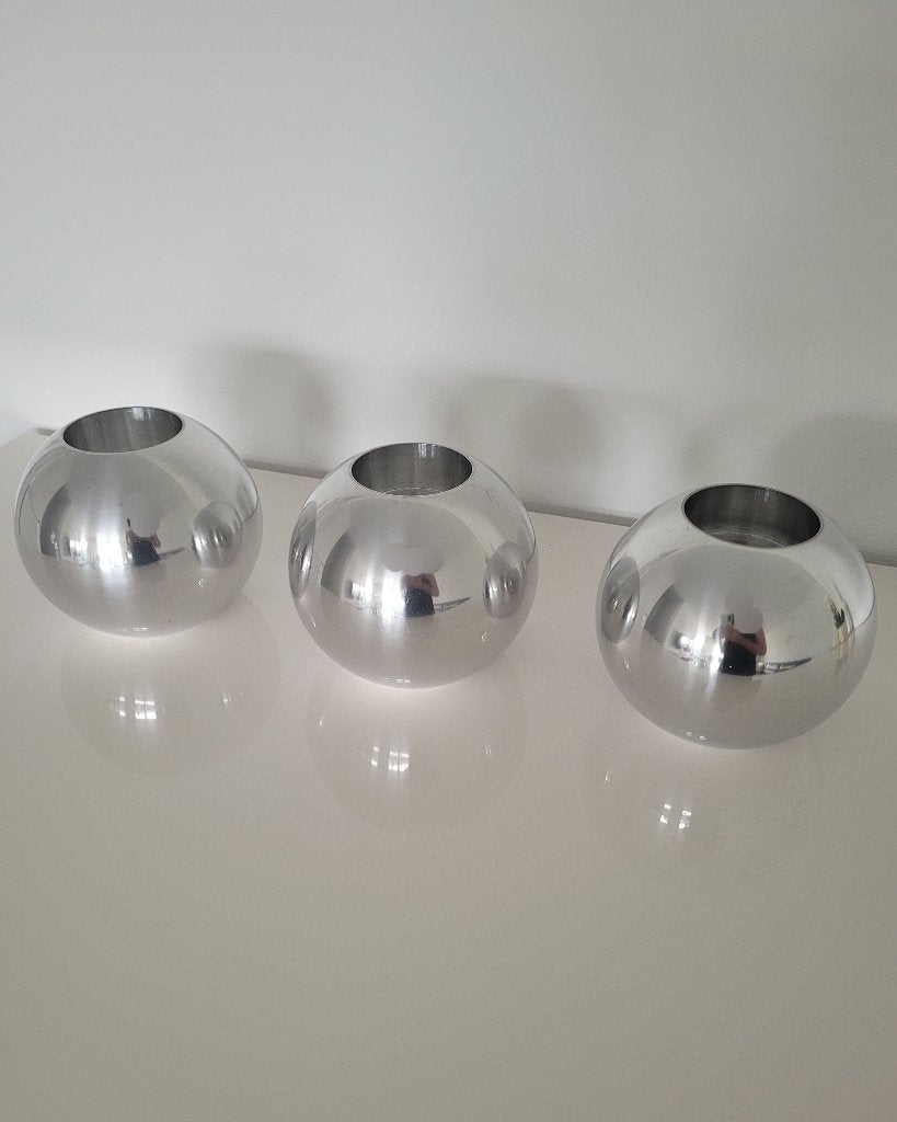 Bollen voor grote theelichtjes, Huis en Inrichting, Woonaccessoires | Kandelaars en Kaarsen, Ophalen of Verzenden, Gebruikt, Kandelaar