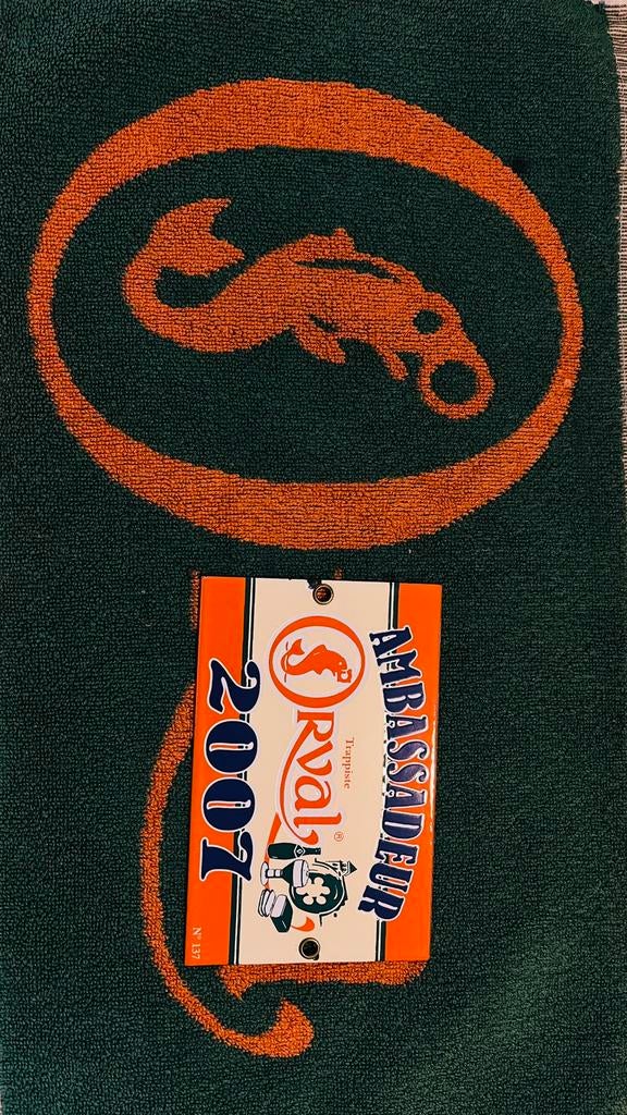 Ambassadeur plaatje Orval - plaque ambassadeur Orval 2007, Ophalen of Verzenden, Zo goed als nieuw