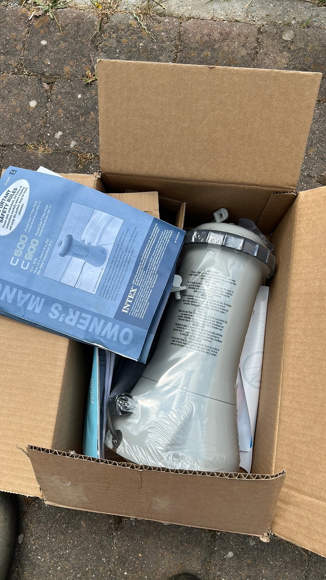 Zwembadfilter nieuw nog in verpakking, Tuin en Terras, Zwembad-toebehoren, Ophalen, Nieuw, Filter