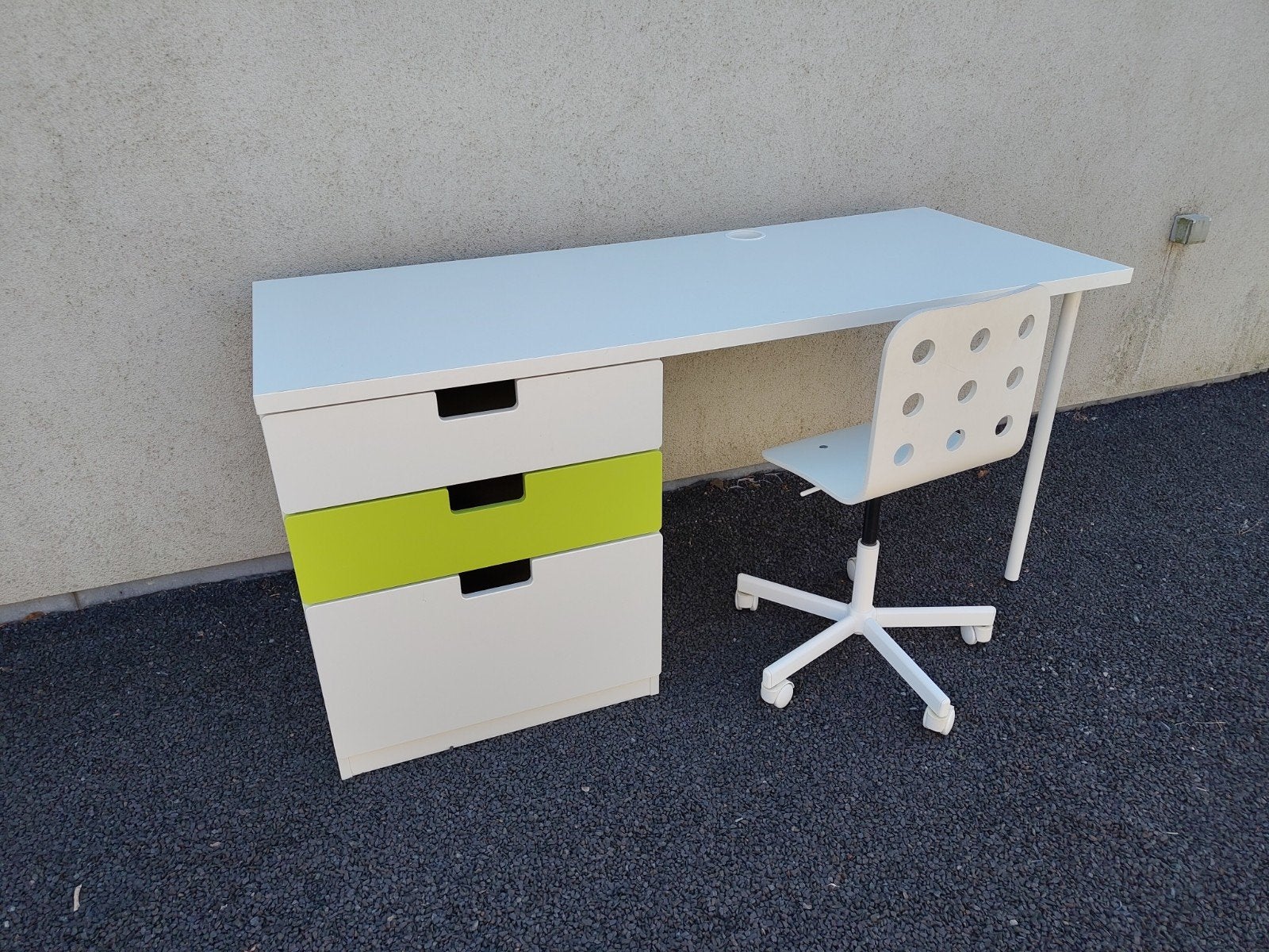 Bureau Ikea avec chaise, Maison & Meubles, Bureaux, Enlèvement, IKEA, Bois