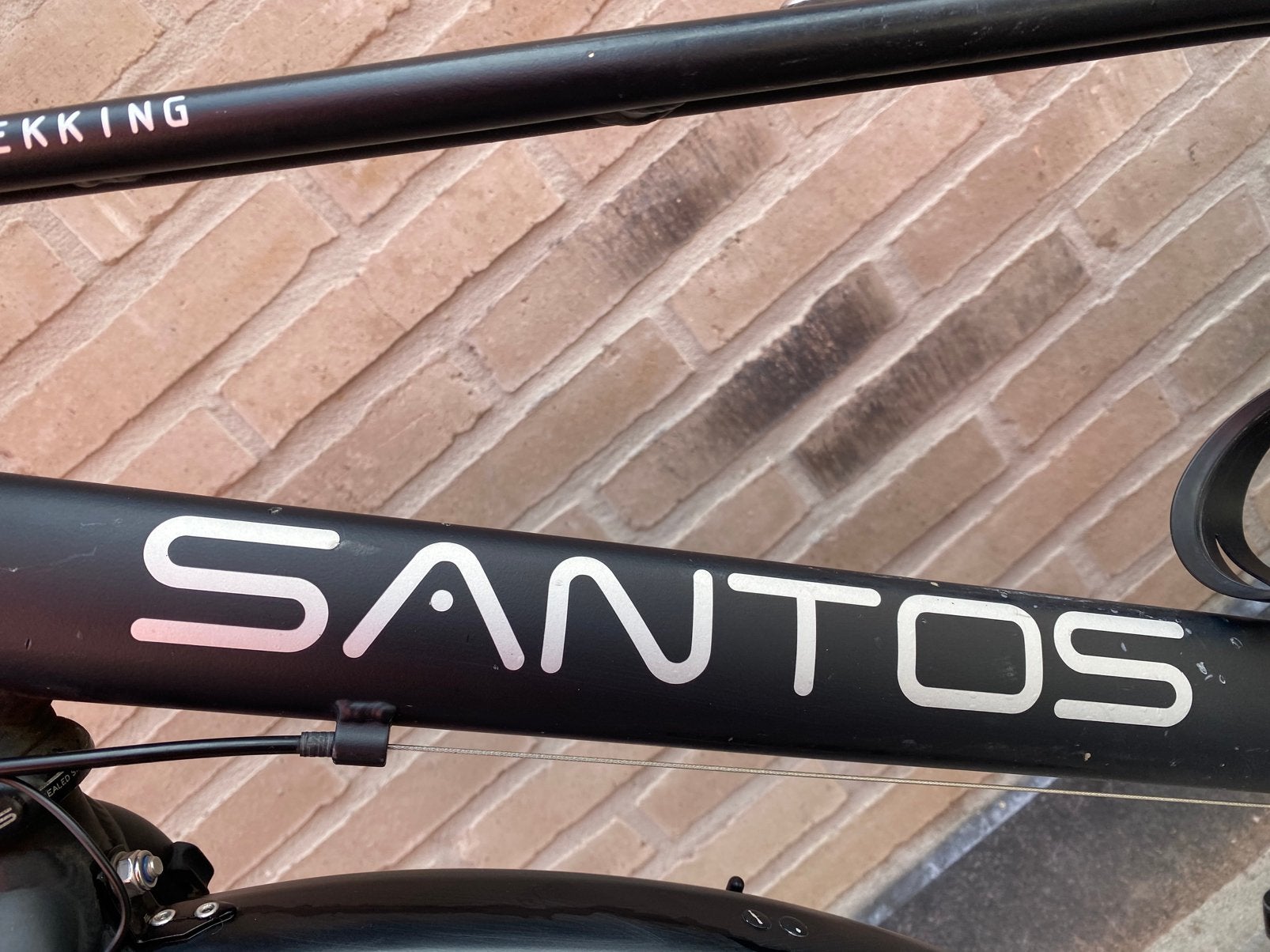 Vélo Santos Traveller vélo Vélo, Vélos & Vélomoteurs, Frein sur jante, Comme neuf, Enlèvement, 28 pouces
