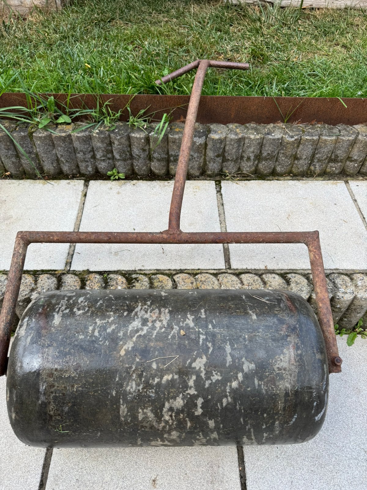 Rouleau en acier de jardin, Jardin & Terrasse, Enlèvement, Utilisé