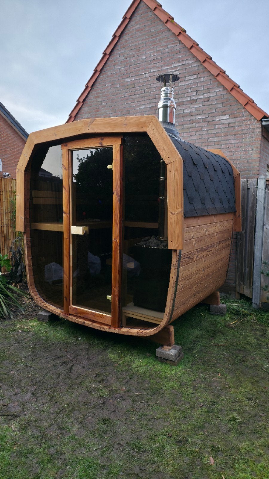 Livraison et installation gratuites du sauna 2M Cube - 10 %, Enlèvement ou Envoi